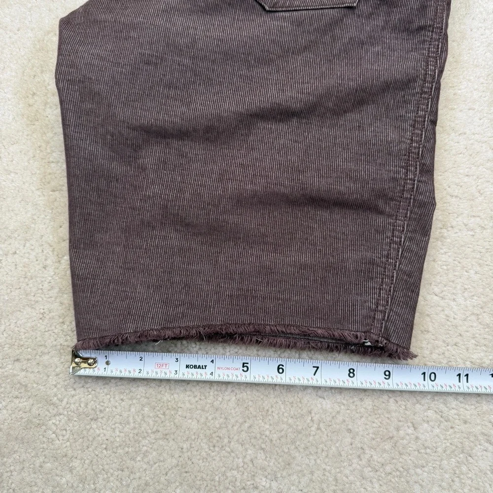 Carve Designs Oahu Corduroy Shorts Womens Size 6 Brown 10
